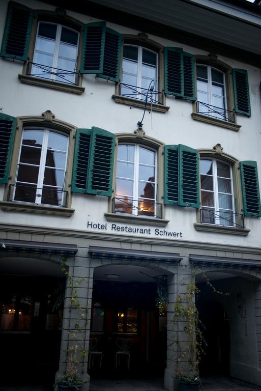 Hotel Restaurant Schwert Thun Exterior foto